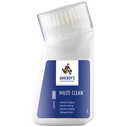 Shoeboy's Multi Clean – intensiver Reiniger für Leder und Textilien, mit Zitronenöl, 1er Pack (1 x 75 ml)