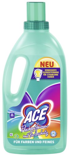 Ace Fleckentferner mit Farbschutz Flüssig, 2er Pack (2 x 2 l)