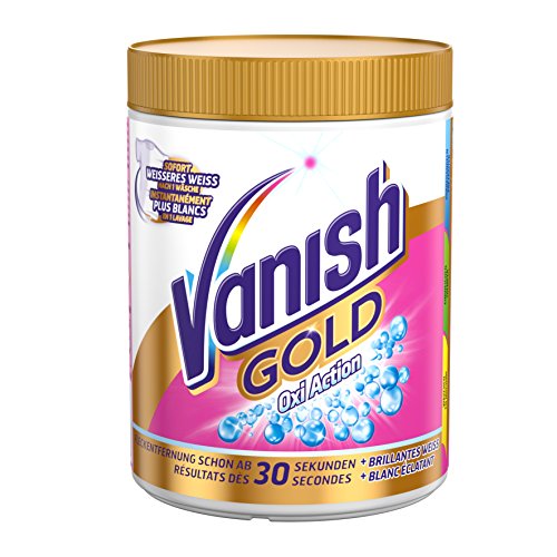 Vanish GOLD Oxi Action für Weißes Pulver, Wäsche-Weiss und Fleckenentferner, 1000 kg